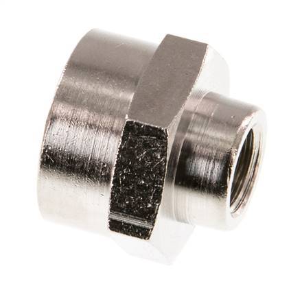 G 3/8'' x G 1/8'' Nickel plated Brass Socket 16 Bar [2 Pieces]