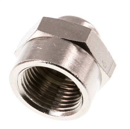 G 3/8'' x G 1/8'' Nickel plated Brass Socket 16 Bar [2 Pieces]