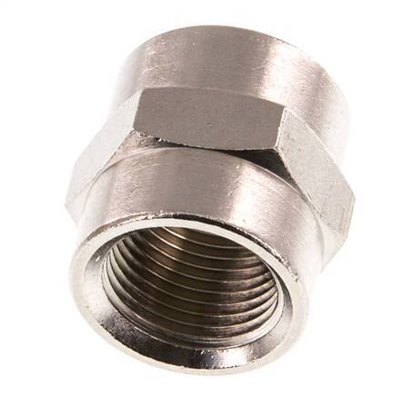 G 3/8'' Nickel plated Brass Socket 16 Bar [2 Pieces]
