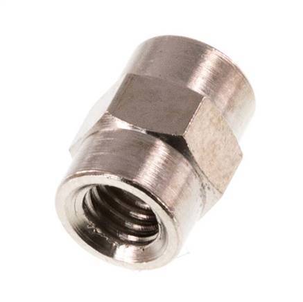M5 Nickel plated Brass Socket 16 Bar [10 Pieces]