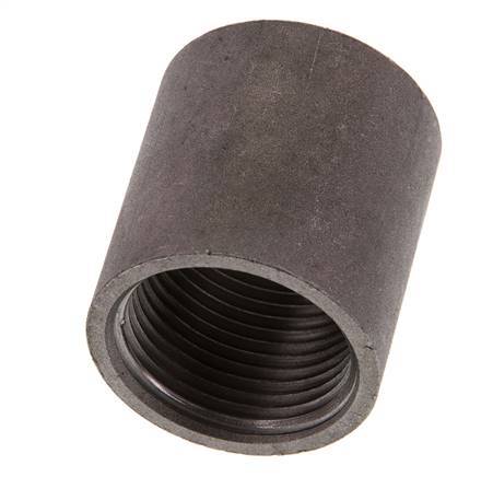 Rp 1'' x 39.5mm Steel Welding Socket 40 Bar DIN 2986 - 43mm [5 Pieces]
