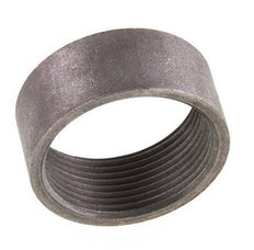 Rp 1 1/2'' x 54.5mm Steel Welding Socket 40 Bar DIN 2986 - 22mm [2 Pieces]