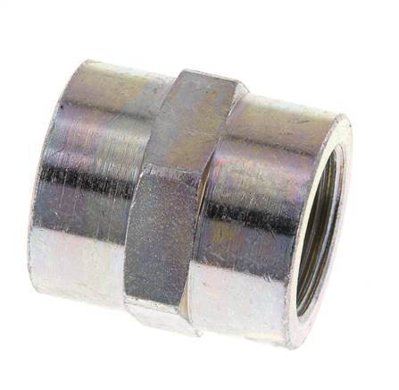 G 3/4'' Zinc plated Steel Socket 200 Bar - Hydraulic