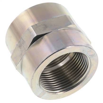 G 1 1/4'' Zinc plated Steel Socket 160 Bar - Hydraulic