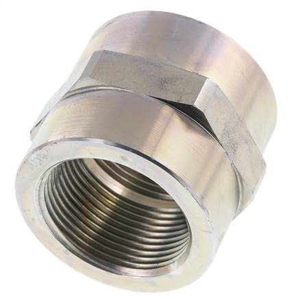 G 1 1/4'' Zinc plated Steel Socket 160 Bar - Hydraulic