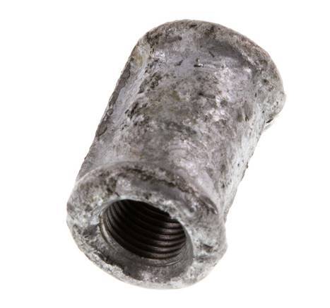 Rp 1/8'' Zinc plated Cast iron Round Socket 25 Bar [2 Pieces]