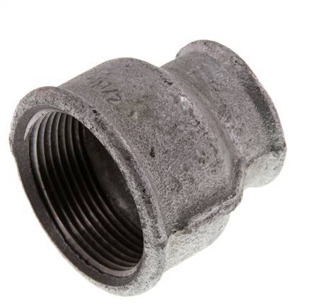 Rp 1 1/2'' x Rp 1'' Zinc plated Cast iron Round Socket 25 Bar