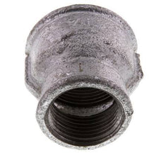 Rp 1 1/4'' x Rp 1'' Zinc plated Cast iron Round Socket 25 Bar [2 Pieces]