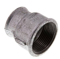 Rp 1 1/4'' x Rp 1'' Zinc plated Cast iron Round Socket 25 Bar [2 Pieces]