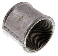 Rp 2 1/2'' Zinc plated Cast iron Round Socket 25 Bar