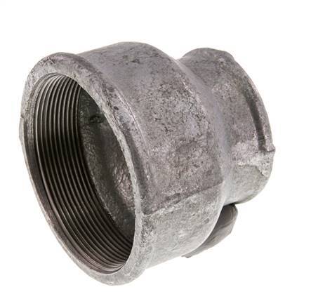 Rp 3'' x Rp 2'' Zinc plated Cast iron Round Socket 25 Bar