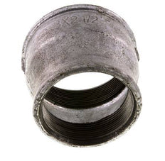 Rp 3'' x Rp 2 1/2'' Zinc plated Cast iron Round Socket 25 Bar