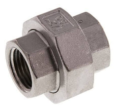 1/2'' NPT Stainless steel Double Nipple 3-pieces with Conically sealing 16 Bar
