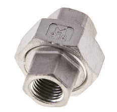 1/4'' NPT Stainless steel Double Nipple 3-pieces with Conically sealing 16 Bar