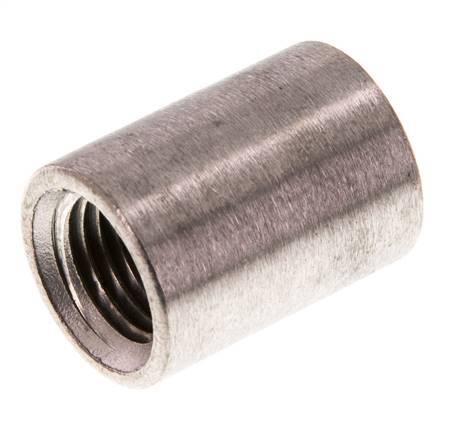 1/4'' NPT Stainless steel Round Socket 16 Bar [2 Pieces]