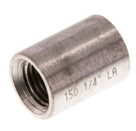 1/4'' NPT Stainless steel Round Socket 16 Bar [2 Pieces]
