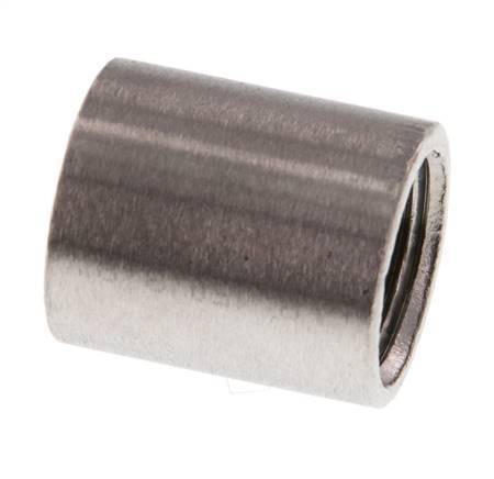 3/8'' NPT Stainless steel Round Socket 16 Bar [2 Pieces]