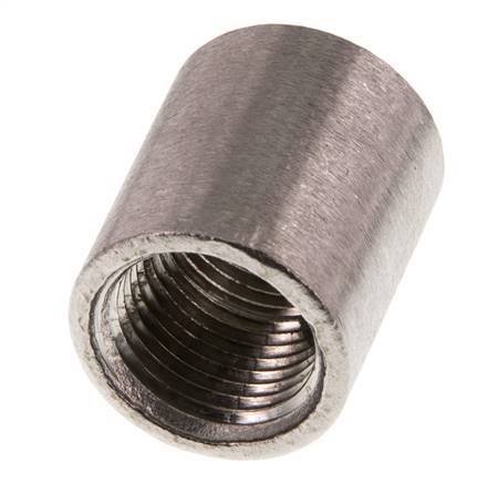 3/8'' NPT Stainless steel Round Socket 16 Bar [2 Pieces]