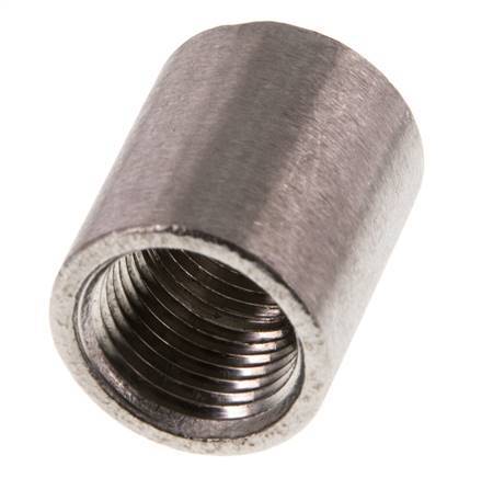 3/8'' NPT Stainless steel Round Socket 16 Bar [2 Pieces]