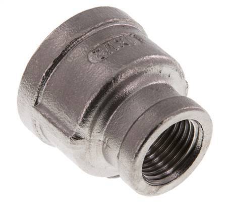 Rp 1'' x Rp 1/2'' Stainless steel Round Socket 16 Bar