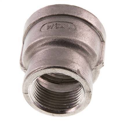 Rp 1'' x Rp 3/4'' Stainless steel Round Socket 16 Bar