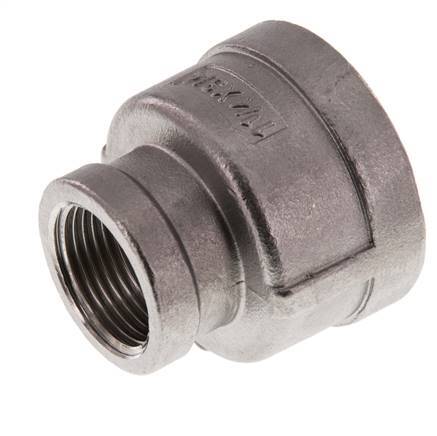 Rp 1 1/4'' x Rp 3/4'' Stainless steel Round Socket 16 Bar