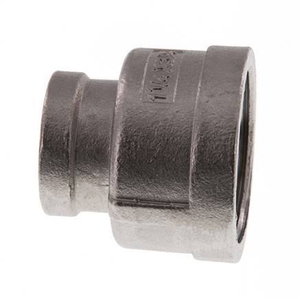 Rp 1 1/4'' x Rp 3/4'' Stainless steel Round Socket 16 Bar