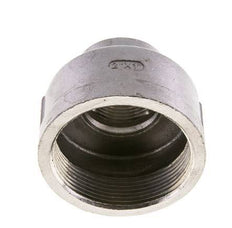 2'' NPT x 1'' NPT Stainless steel Round Socket 16 Bar