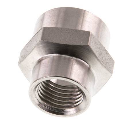 G 3/8'' x G 1/4'' Stainless steel Socket 40 Bar