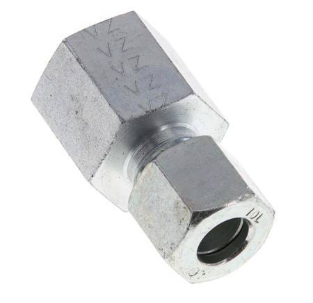 G 3/8'' x 10L Zinc plated Steel Straight Cutting Ring 315 Bar DIN 2353