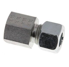 G 3/8'' x 12L Zinc plated Steel Straight Cutting Ring 315 Bar DIN 2353 [2 Pieces]