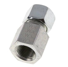 G 3/8'' x 12L Zinc plated Steel Straight Cutting Ring 315 Bar DIN 2353 [2 Pieces]