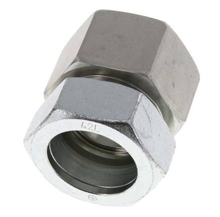 G 1 1/2'' x 42L Zinc plated Steel Straight Cutting Ring 160 Bar DIN 2353