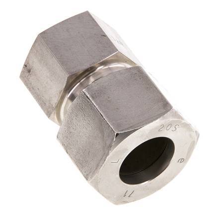 G 3/8'' x 20S Stainless steel Straight Cutting Ring 400 Bar DIN 2353