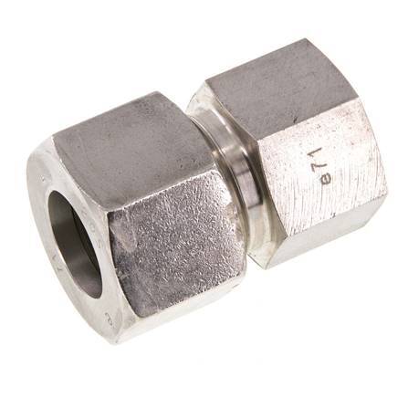 G 3/8'' x 20S Stainless steel Straight Cutting Ring 400 Bar DIN 2353