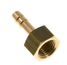 G 1/4'' x 6mm Brass Hose barb 16 Bar [2 Pieces]
