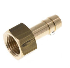 G 1/4'' x 8mm Brass Hose barb 16 Bar [2 Pieces]