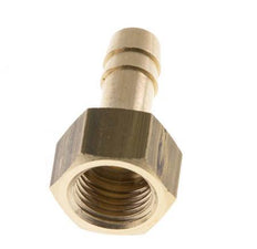G 1/4'' x 8mm Brass Hose barb 16 Bar [2 Pieces]