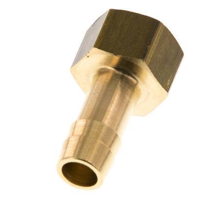 G 1/4'' x 9mm Brass Hose barb 16 Bar [2 Pieces]