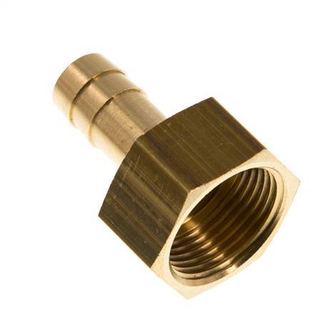 G 3/4'' x 13mm Brass Hose barb 16 Bar