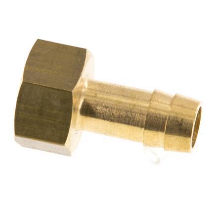 G 3/8'' x 10mm Brass Hose barb 16 Bar [2 Pieces]