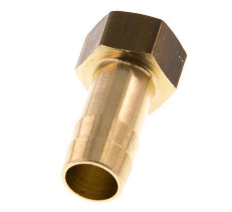 G 3/8'' x 13mm Brass Hose barb 16 Bar [2 Pieces]