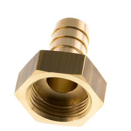 G 1'' x 19mm Brass Hose barb 16 Bar