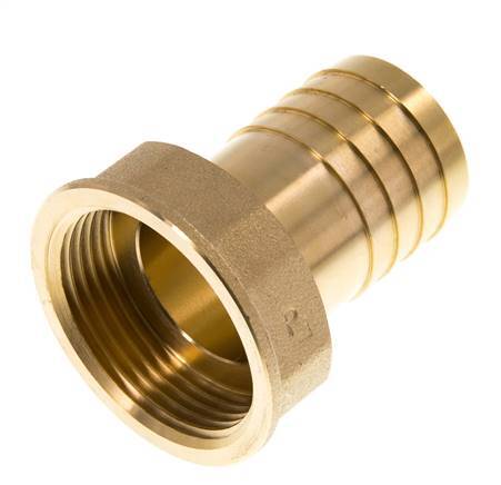 G 1 1/4'' x 32mm Brass Hose barb 16 Bar
