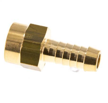 M14x1.5 x 9mm Brass Hose barb 16 Bar [2 Pieces]