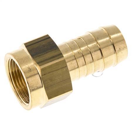 M24x1.5 x 19mm Brass Hose barb 16 Bar