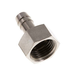 G 1/2'' x 10mm Nickel plated Brass Hose barb 16 Bar [2 Pieces]