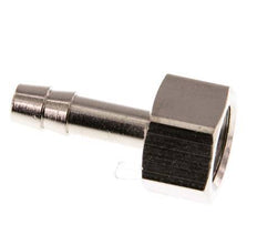 G 1/4'' x 6mm Nickel plated Brass Hose barb 16 Bar [5 Pieces]