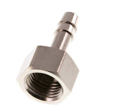 G 1/4'' x 6mm Nickel plated Brass Hose barb 16 Bar [5 Pieces]