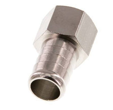 G 3/8'' x 13mm Nickel plated Brass Hose barb 16 Bar [2 Pieces]